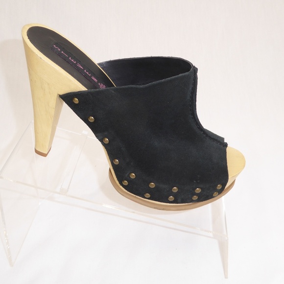 Steven By Steve Madden Shoes - Steven by SM Black Heels Size 10B #011